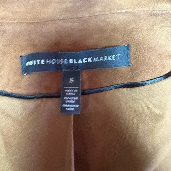 Brown Suede Women's Jacket - Picture 6 of 7